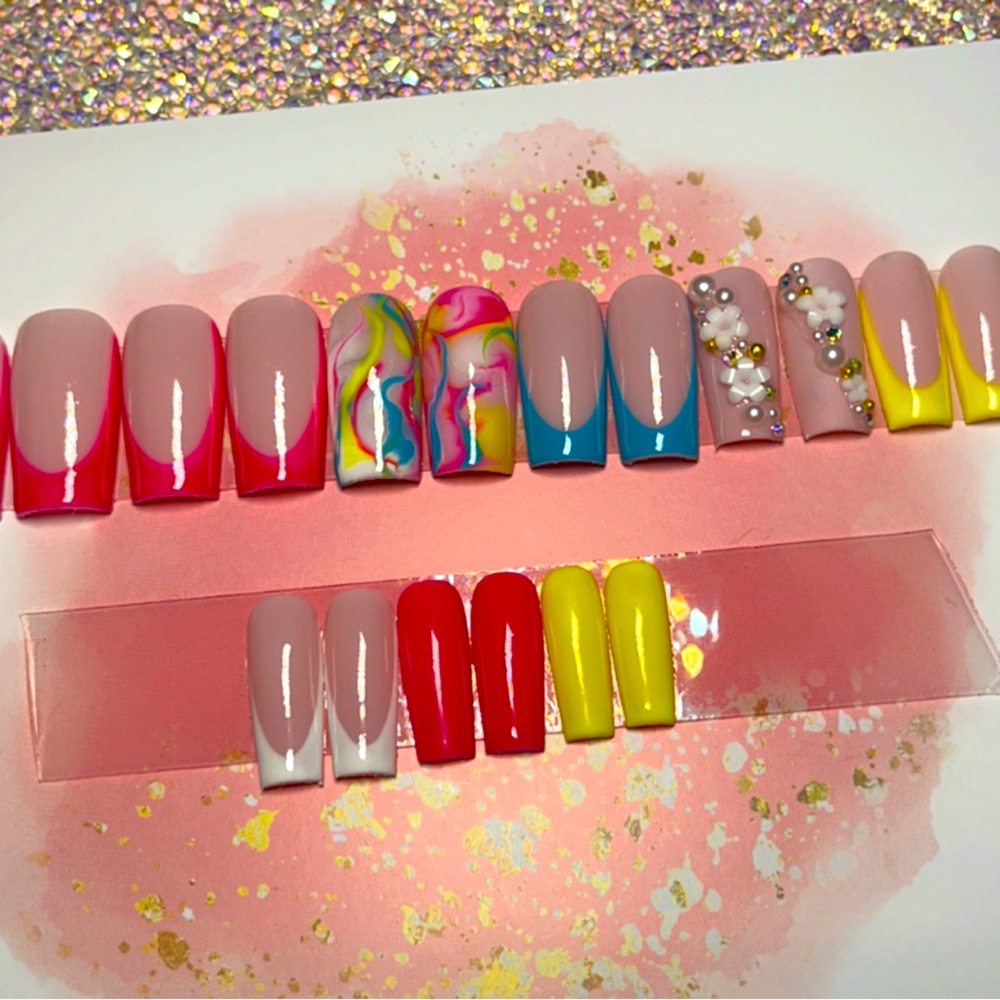 Handmade press on nails